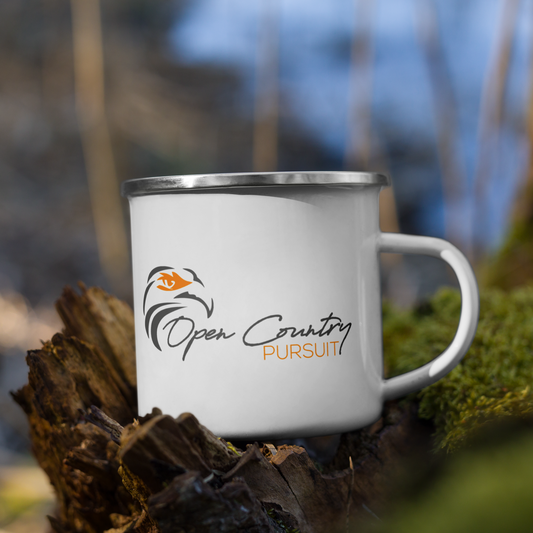 Camo Enamel Mug